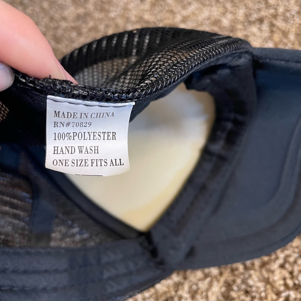 Rue21 OS “Maybe I’m a mermaid” Navy Blue SnapBack baseball hat - Picture 6 of 6